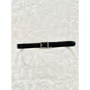 Women’s chaps belt black and silver